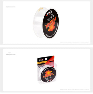 Black 50m powerful fishing line  fishing gear fishing accessories