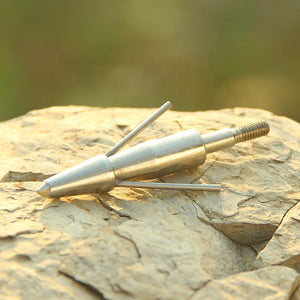 Dark Khaki JX244 Stainless Steel Arrow Tip MARKSMAN