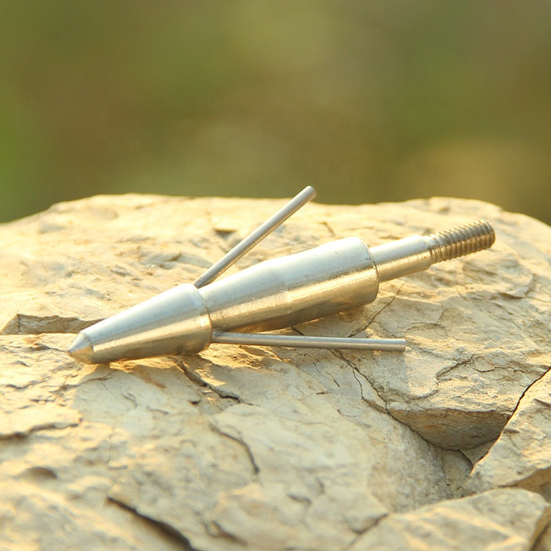 Dark Khaki JX244 Stainless Steel Arrow Tip MARKSMAN