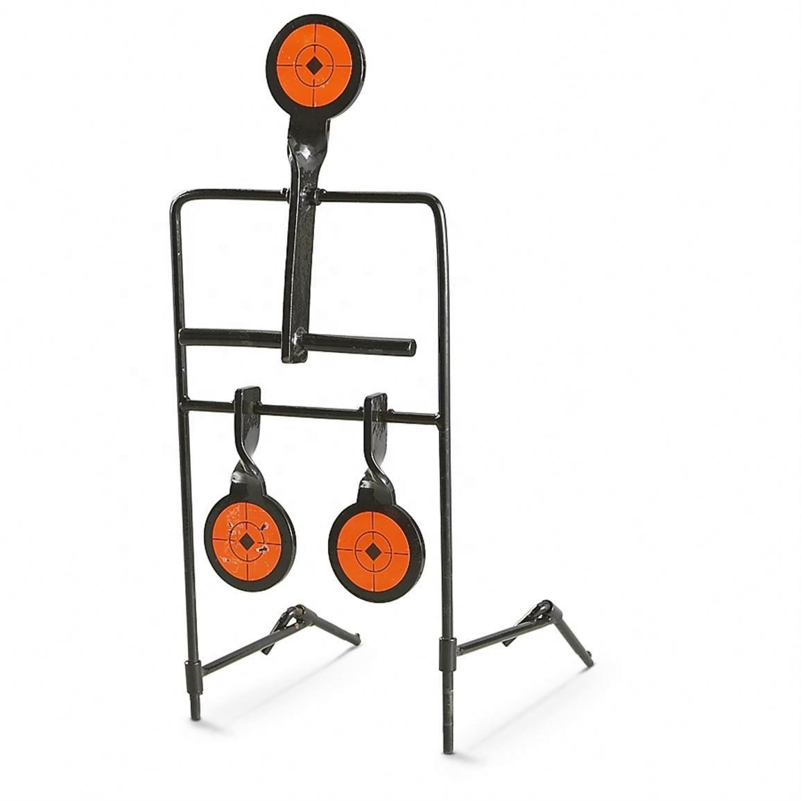 Tan Marksman Metal Steel Target Shooting For Slingshot Practice Target Can Automatically Reset Shooting Target MARKSMAN