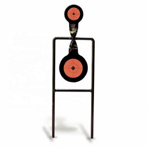 Antique White Marksman Metal Steel Target Shooting For Slingshot Practice Target Can Automatically Reset Shooting Target MARKSMAN