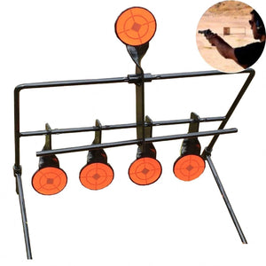 Rosy Brown Marksman Metal Steel Target Shooting For Slingshot Practice Target Can Automatically Reset Shooting Target MARKSMAN