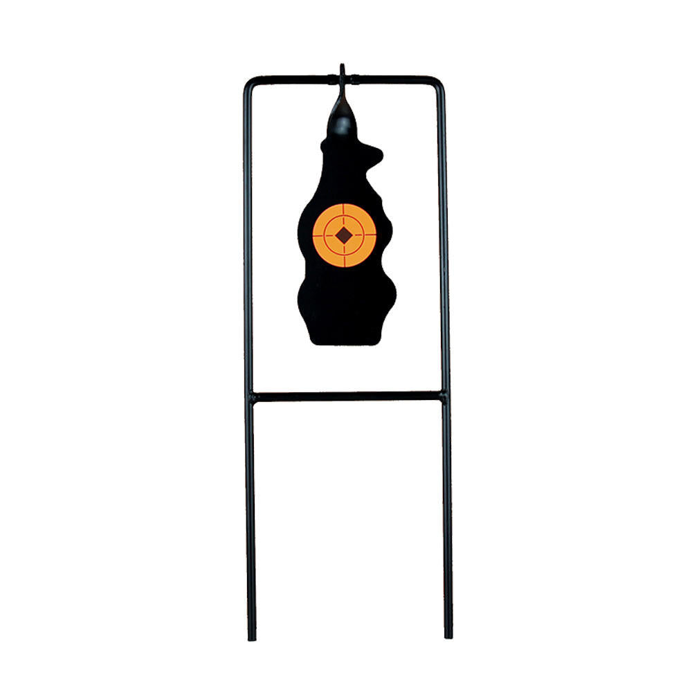 Black Marksman Small Spinner Target Screwed-Type Steel Plinking Target Slingshot Target MARKSMAN