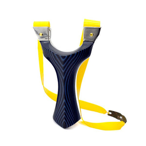 Light Goldenrod High-quality outdoor shooting sling shot rubber band slingshot for hunting