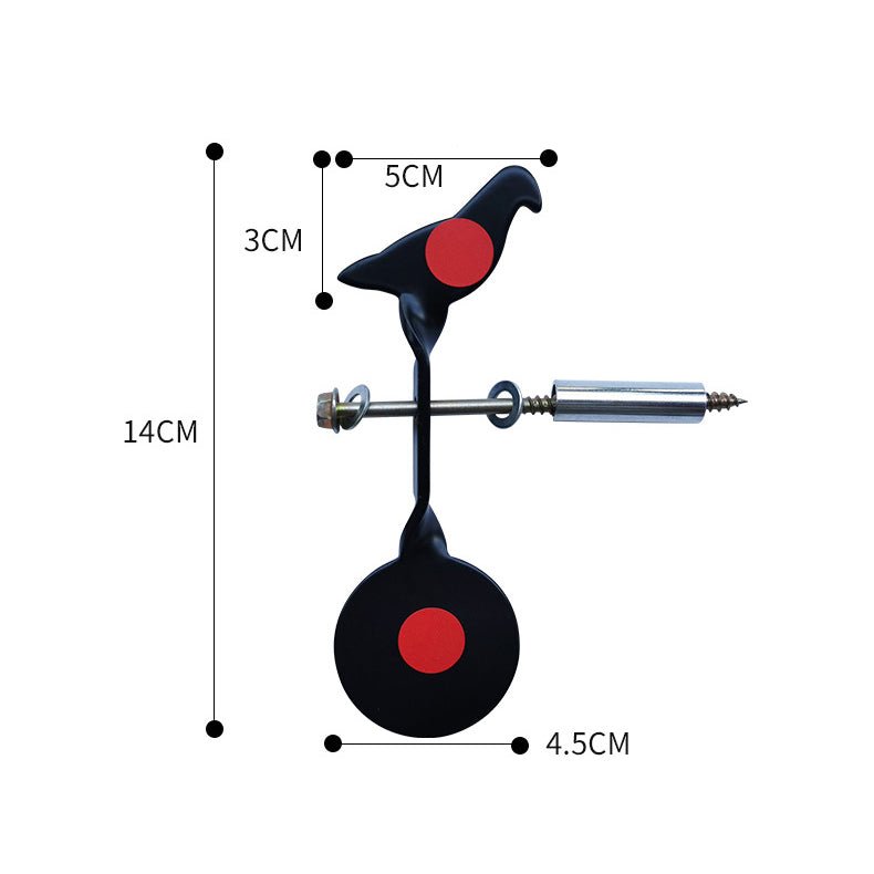 Outdoor hunting and shooting slingshot target portable anti inserting tree target metal shooting target shooting training - INDIAN SLINGSHOT