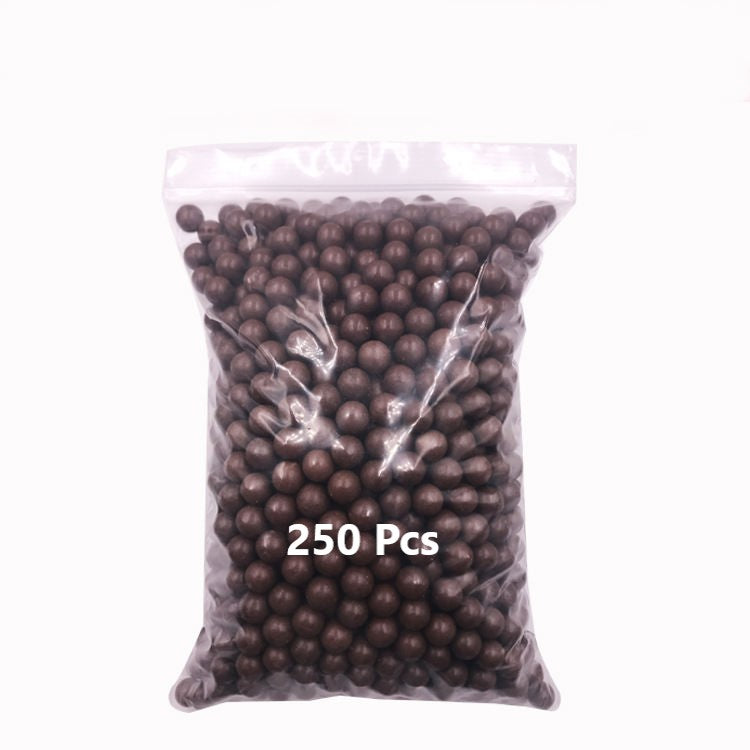 Dark Slate Gray Slingshot Clay Ball Ammo 250 Pieces, 0.5 Kg, 1KG - 8mm / 9mm / 10mm Mud Ball Eco-friendly Slingshot Shooting Ball MARKSMAN